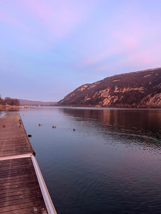 Hotel-Restaurant De L'Embarcadere Nantua Exteriör bild