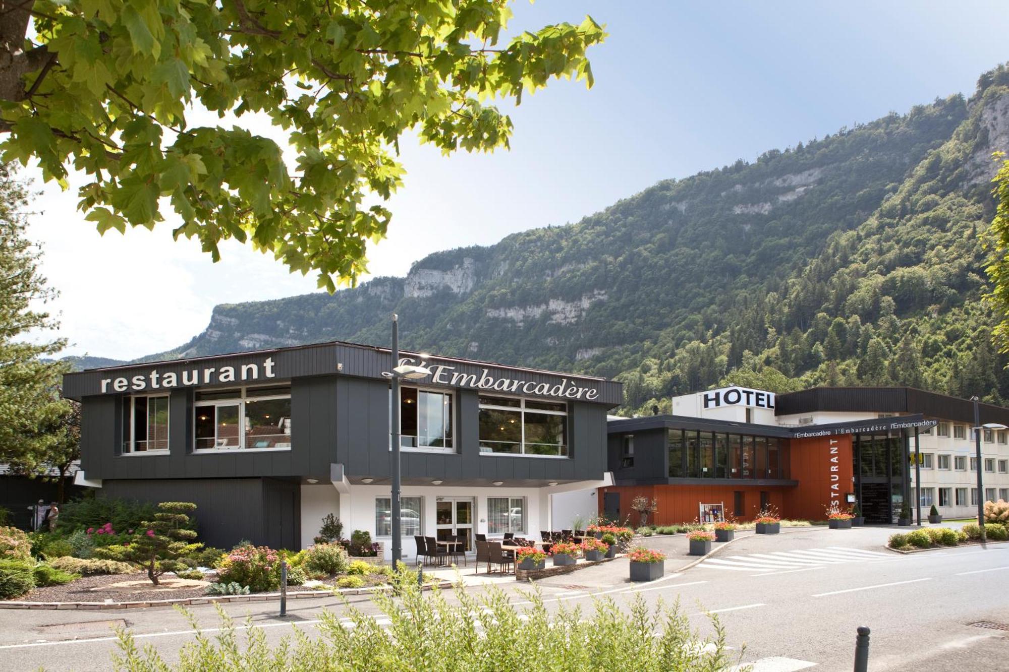 Hotel-Restaurant De L'Embarcadere Nantua Exteriör bild